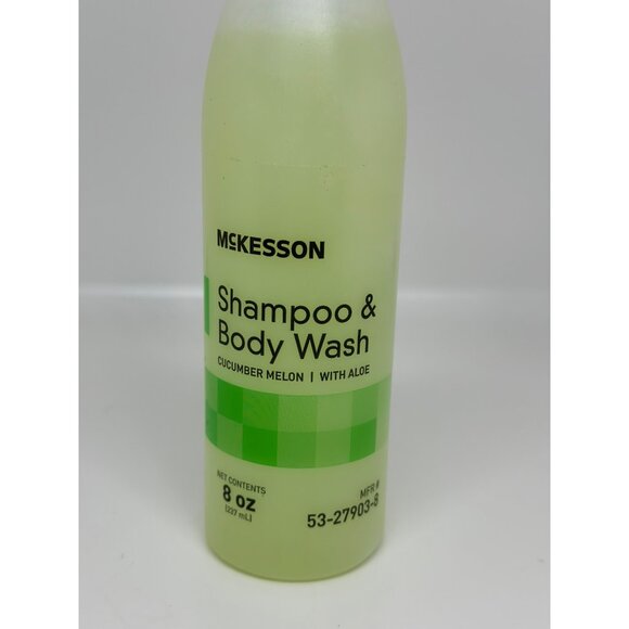 McKesson Cucumber Melon & Aloe Scent Shampoo & Body Wash 8 Oz. Body & Hair Care - Picture 2 of 3